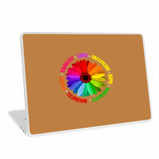 Discover Kindness Peace Equality Love Inclusion Hope Diversity Laptop Skins