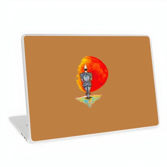 Discover Ziggy Pierrot tribute - Bowie Art - Laptop Skins