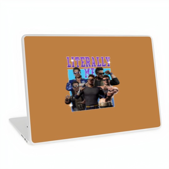 Discover Johnny Cage is Literally me Classic Laptop Skins, Johnny Cage Vintage Bootleg Laptop Skins