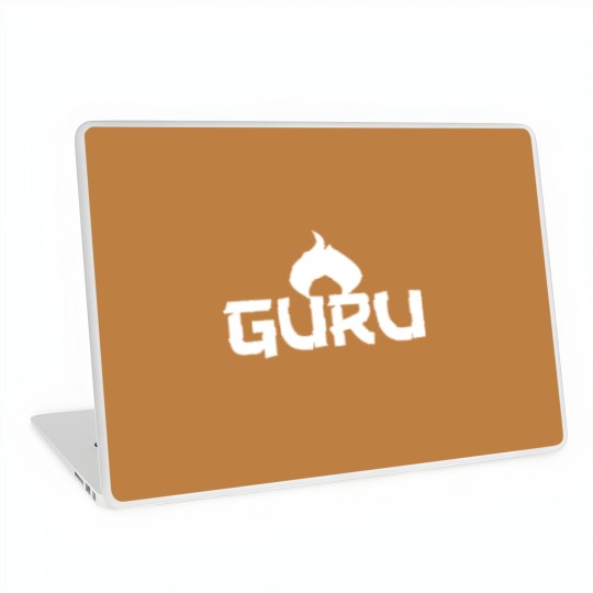 Discover guru wite Laptop Skins