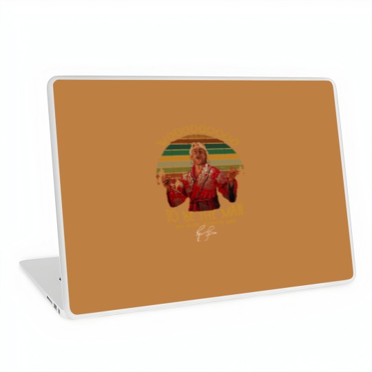 Discover New Ric Flair Woooo To Be The Man You Gotta Beat Short Laptop Skins