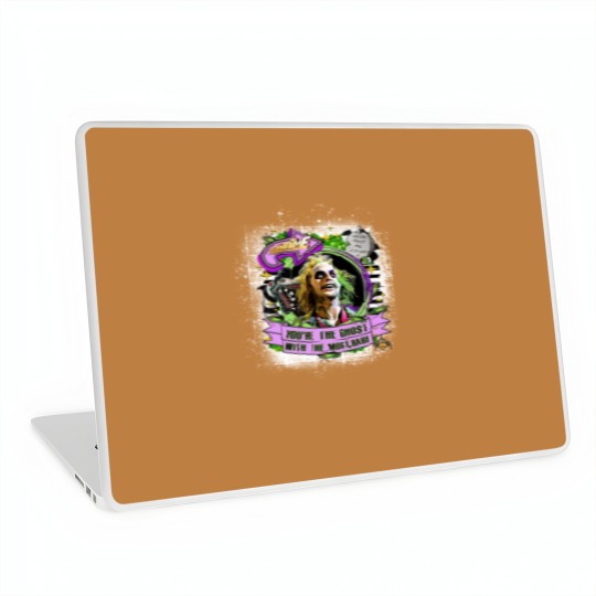 Discover Beetlejuice Laptop Skins - Ghost With The Most Babe