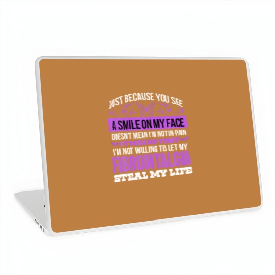 Discover Fibromyalgia Awareness - Fibromyalgia Pain Awarene Laptop Skins