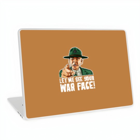 Discover Sgt. Hartman - Full Metal Jacket - Laptop Skins