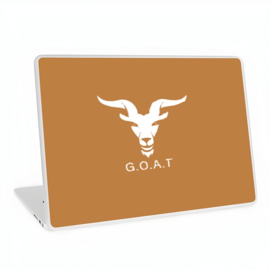 Discover G.O.A.T Laptop Skin for Greatest of All Time Fans