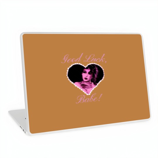 Discover Chappell Roan Good Luck Babe Crewneck Laptop Skins