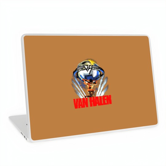 Discover Vintage van 5150 86 tour paper thin Laptop Skins