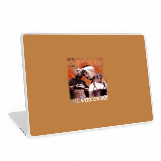 Discover Vintage Rap Laptop Skins Design - Ready to Print Tupac PNG File