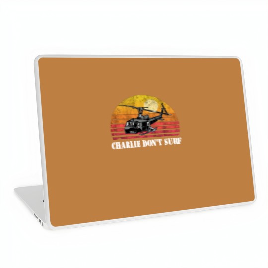 Discover Charlie Don't Surf Funny Laptop Skins