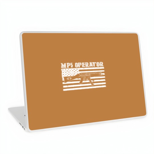 Discover MP5 OPERATOR USA FLAG Laptop Skins