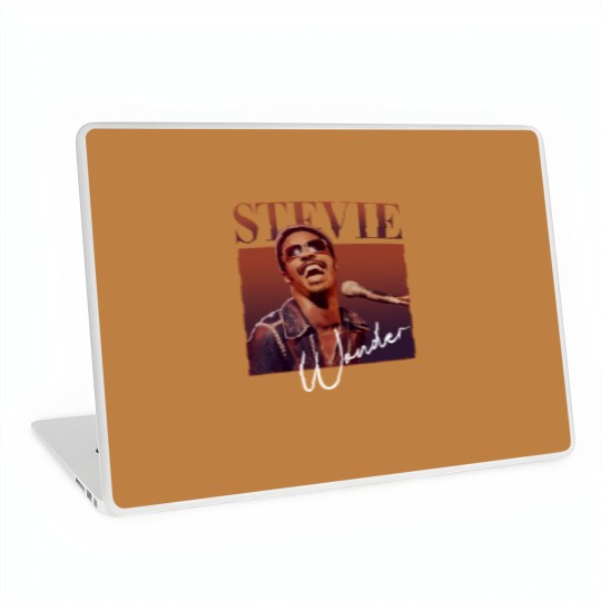 Discover New  Stevie Wonder Laptop Skins Gift Funny Men All Size Laptop Skins
