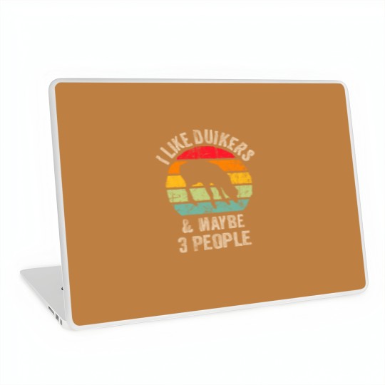 Discover funny vintage duikers antelope i like duikers and maybe 3 p Laptop Skins