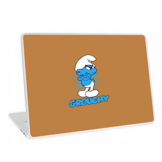 Discover Grouchy Smurf - Grouchy - Laptop Skins