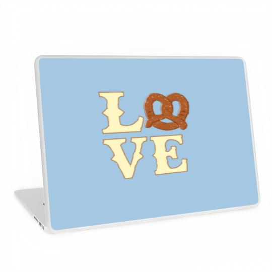Discover Oktoberfest I Love Pretzel Laptop Skins Laptop Skins