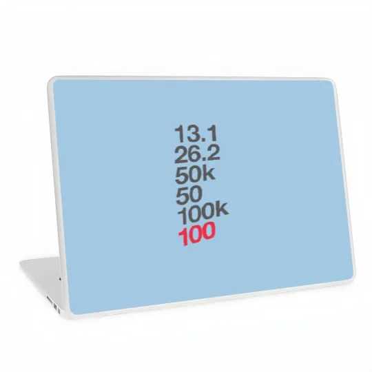 Discover 100 Miler Ultra Running - Ultramarathon - Laptop Skins