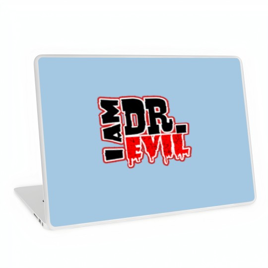 Discover Halloween - I am Dr. Evil Laptop Skins