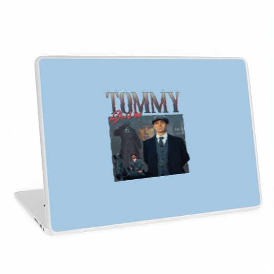 Discover Tommy Shelby Homage Laptop Skins Laptop Skins Top Peaky TV Show Gift Tom Thomas By Order Cillian Murphy