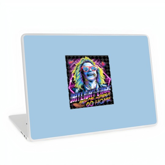 Discover Beetlejuice , 80's Nostalgia - Beetlejuice - Laptop Skins