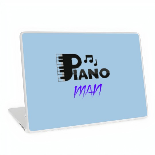 Discover Piano Man Laptop Skins