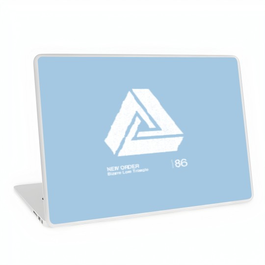 Discover Bizarre Love Triangle / Minimalist Graphic Artwork Design - New Order - Laptop Skins