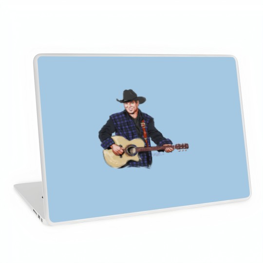 Discover John Michael Montgomery - An illustration by Paul Cemmick - John Michael Montgomery - Laptop Skins
