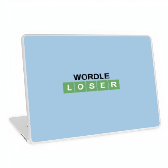 Discover Wordle Loser Laptop Skins