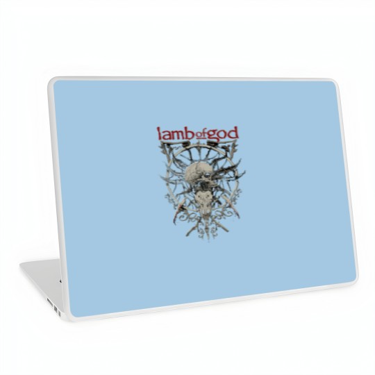 Discover Comfort Colors Lamb of God Laptop Skins, Oversized Laptop Skins, Classic Rock,