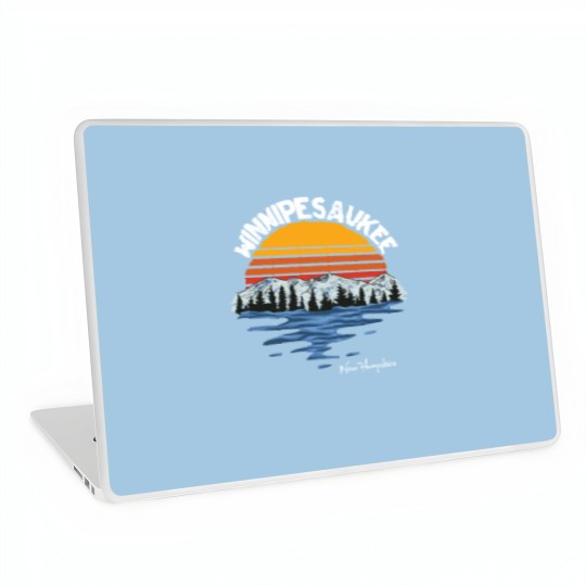 Discover Vintage Lake Winnipesaukee New Hampshire Souvenir Laptop Skins