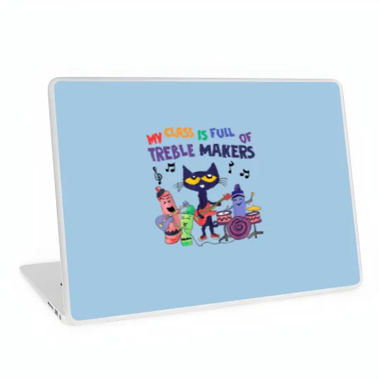 Discover My Class Is Full Of Treble Makers Music Teacher Lovers Laptop Skins