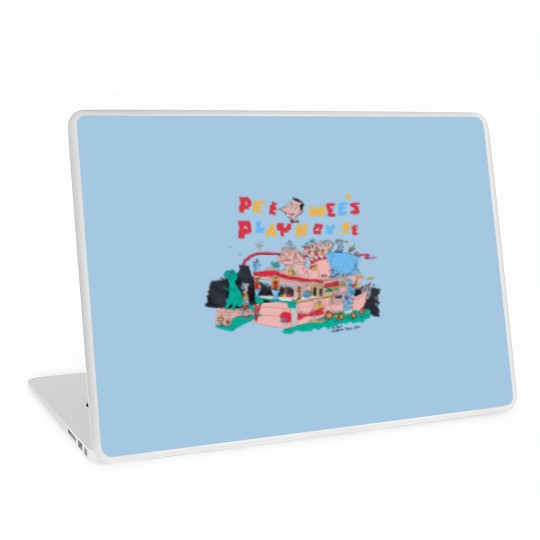 Discover Funny Vintage Pee Wee's Playhouse Laptop Skins, Vintage 90s Pee Wee Herman Laptop Skins