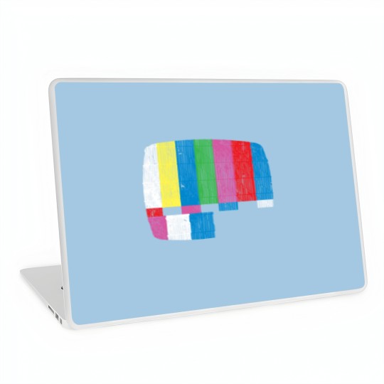 Discover Test Pattern Laptop Skins