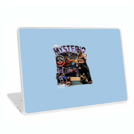 Discover Vintage Bootleg Style Rey Mysterio Laptop Skins, Rey Mysterio Wrestling Laptop Skins