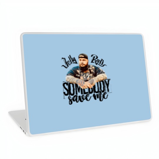 Discover Jelly Roll Country Music Laptop Skins, Jelly Roll Somebody Save Me Laptop Skins