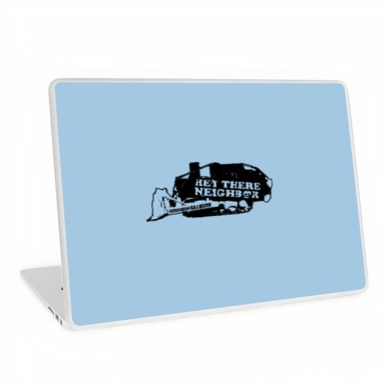 Discover Killdozer Laptop Skin - Anti-Government Tread on Them Design