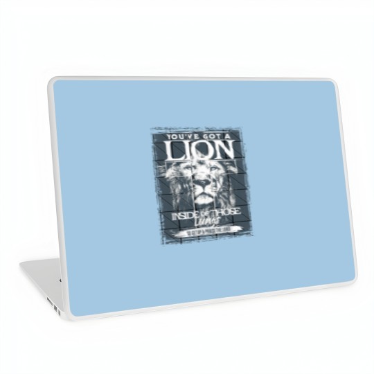 Discover Lion in Those Lungs Christian Laptop Skins Collection