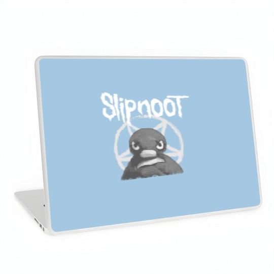 Discover Slipnoot Pingu White Print | Essential Laptop Skins