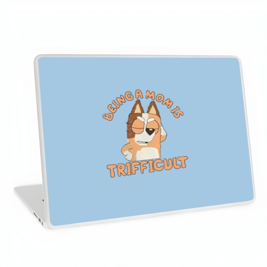 Discover Chilli Heeler Laptop Skins for BlueyDad Moms