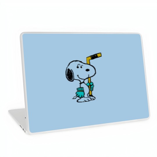 Discover Snoopy Ice Hockey Laptop Skins