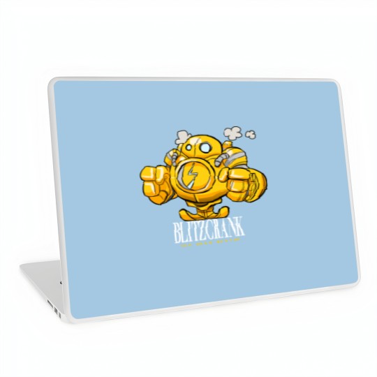 Discover Blitzcrank Funny League Of Legends Laptop Skins Unisex League of Legends