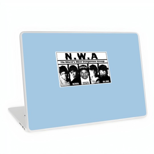 Discover NWA Laptop Skins - NWA Apparel - 90s Hiphop Tupac Rap Hip Hop Legend Laptop Skins