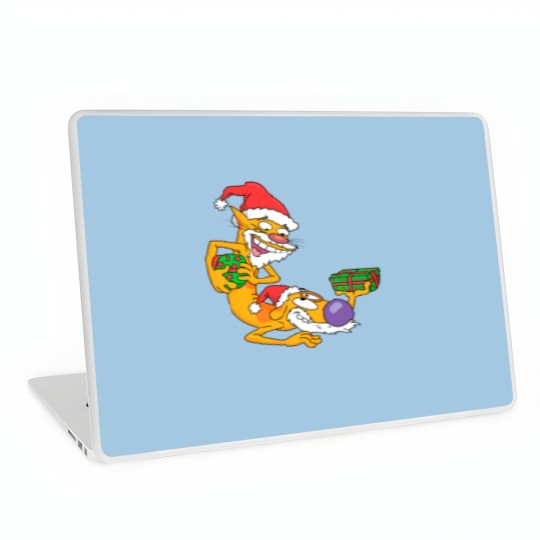 Discover catdog xmas Graphic Laptop Skins