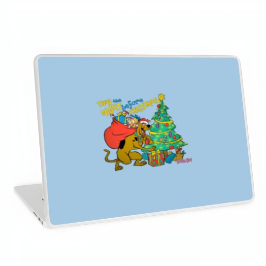 Discover Scooby Doo The Night Before Christmas Laptop Skins