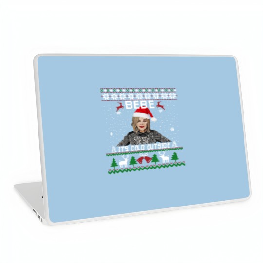 Discover Bebe It's Cold Outside Laptop Skins