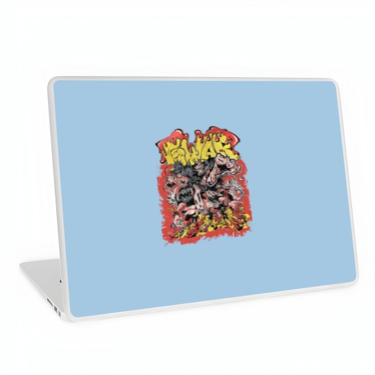 Discover Gwar Band Heavy Metal 1984 Laptop Skins Black Fullsize S-5XL