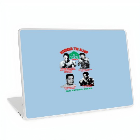 Discover Julio Cesar Chavez Laptop Skins 90s Graphic Laptop Skins Vintage Boxing