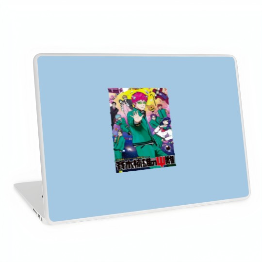 Discover Saiki K Manga Cover Laptop Skins