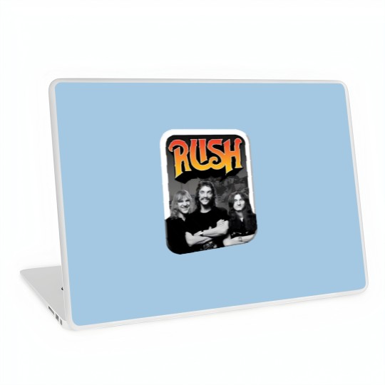 Discover Rush Laptop Skins Rock Concert Laptop Skins Band Logo Anniversary