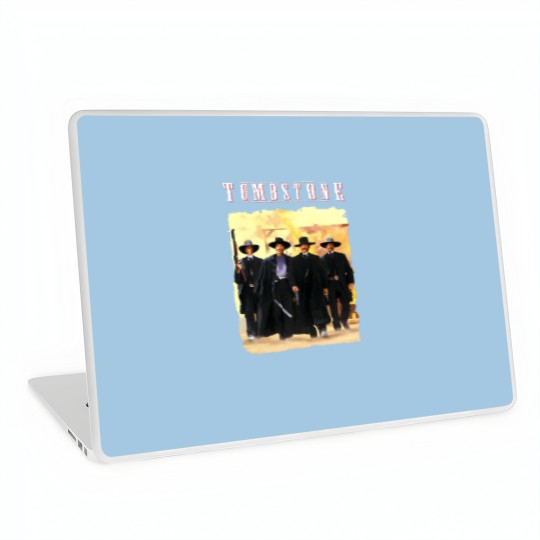 Discover Vintage Tombstone 1993 Western Classic Movie Laptop Skins