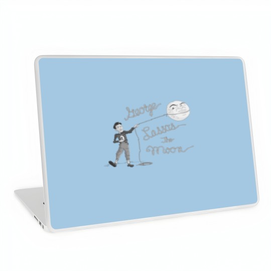 Discover George Lassos the Moon Laptop Skins