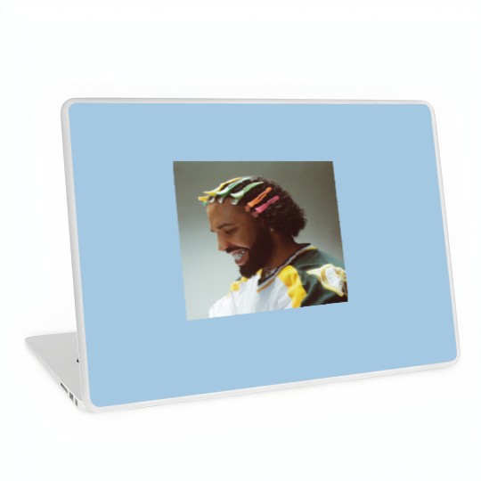 Discover Drake Face Laptop Skin - For All The Dogs Tour Merchandise